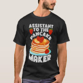 Pancake Maker Pancakes Breakfast Love  1 Tシャツ (正面)