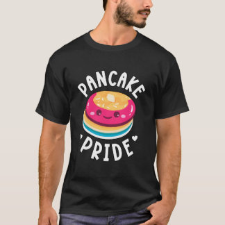 Pancake Pride Lgbtq Pan Panual Awareness Tシャツ