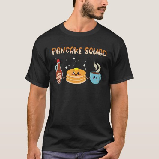 Pancake Squad Flapjack Maker Pancake Maker Pancake Tシャツ (正面)