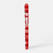 Pancake Tower Red Checkered Phone Case iPhone 16ケース (左側面)