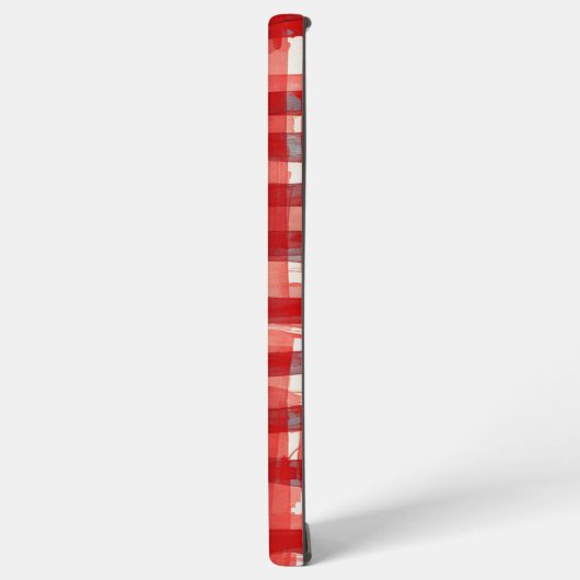 Pancake Tower Red Checkered Phone Case Samsung Galaxyケース (左側面)