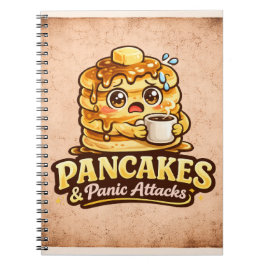 Pancakes and Panic Attacks - Foodie Fiends ノートブック