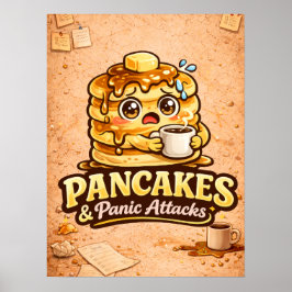 Pancakes and Panic Attacks - Foodie Fiends ポスター