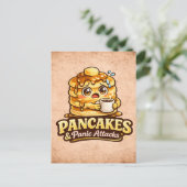Pancakes and Panic Attacks - Foodie Fiends ポストカード (スタンド正面)