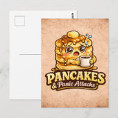 Pancakes and Panic Attacks - Foodie Fiends ポストカード (正面/裏面)