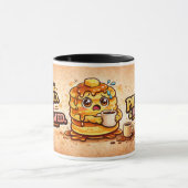 Pancakes and Panic Attacks - Foodie Fiends マグカップ (中央)