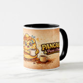 Pancakes and Panic Attacks - Foodie Fiends マグカップ (正面右)