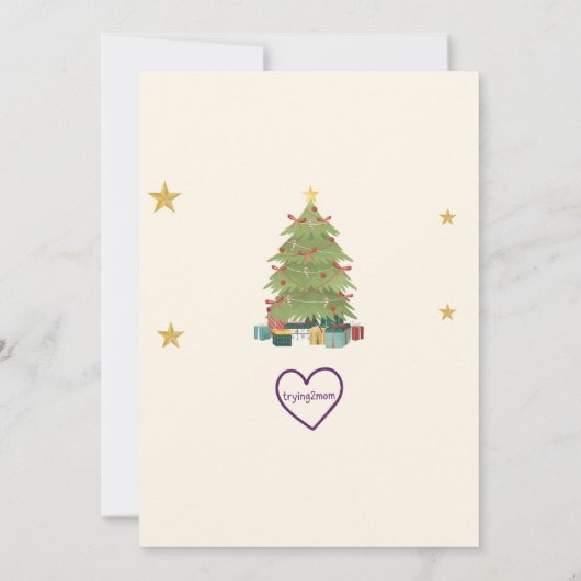 Pancakes & Pajamas Holiday Birthday 招待状 (裏面)