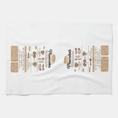 Pancakes Recipe Kitchen Towel – Fun キッチンタオル (横)