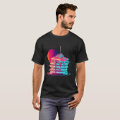 Pancakes Synthwave 80s Retrowave Aesthetic 1 Tシャツ (正面フル)