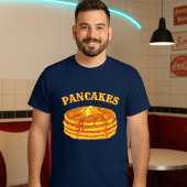 Pancakes With Maple Syrup & Butter Template Tシャツ