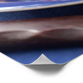 Pancakes with syrup and blueberry ポスター (角)