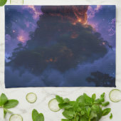 Pancer Jagat (Center of the Universe/World) キッチンタオル (折り畳み)