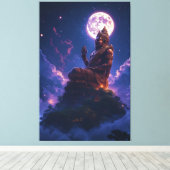 Pancer Jagat (Center of the Universe/World) キャンバスプリント (インサイチュ (ウッドフロア))