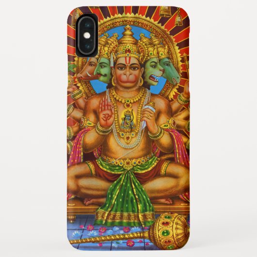 Panchamukha Hanuman Case-Mate iPhoneケース (裏面)