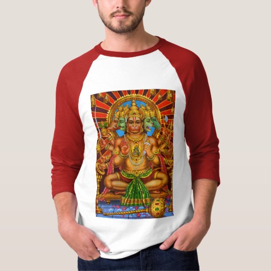 Panchamukha Hanuman Tシャツ (正面)