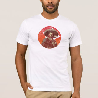Panchoの別荘のヴィンテージの赤の星 Tシャツ