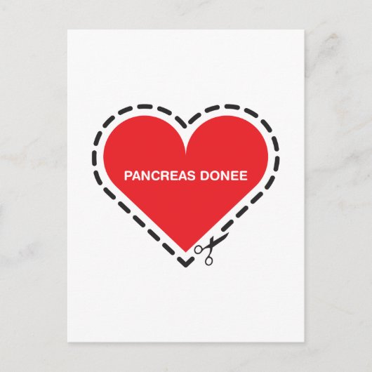 Pancreas Donee 'Get well soon'ポストカード ポストカード (正面)