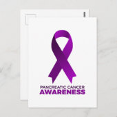 Pancreatic Cancer Awareness ポストカード (正面/裏面)