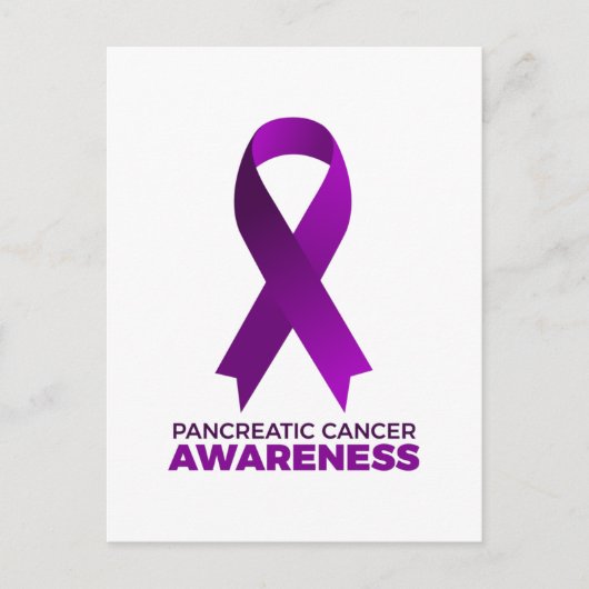Pancreatic Cancer Awareness ポストカード (正面)