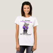 Pancreatic Cancer Awareness Ribbon Support Gifts Tシャツ (正面フル)