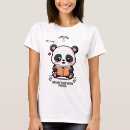 PANDAは楽しくて可愛いユニークなデザイン Tシャツ