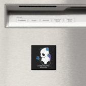 Pandaセミコロン蝶の自殺の防止アウェア マグネット (インサイチュ (食洗機))