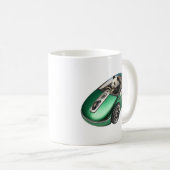 Pandaドライバ付きハイブリッドPCマウスカー コーヒーマグカップ (正面右)