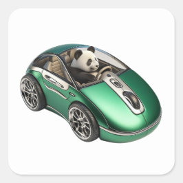 Pandaドライバ付きハイブリッドPCマウスカー スクエアシール