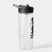 PANDA独自の文字を追加 – Pickleball Mascot Player ウォーターボトル (右面)