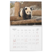 panda117のジャイアントパンダくま カレンダー (3月 2027)
