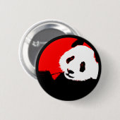 panda.カラーカスタマイズ可能な円 缶バッジ (正面&裏面)