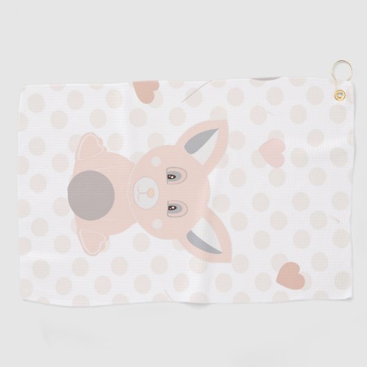 Panda ゴルフタオル (横)