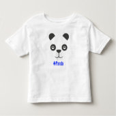 #panda トドラーTシャツ (正面)