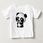 Panda ベビーTシャツ (正面)