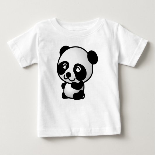 Panda ベビーTシャツ (正面)