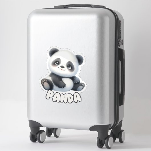 PANDA -子供部屋 シール (スーツケース)