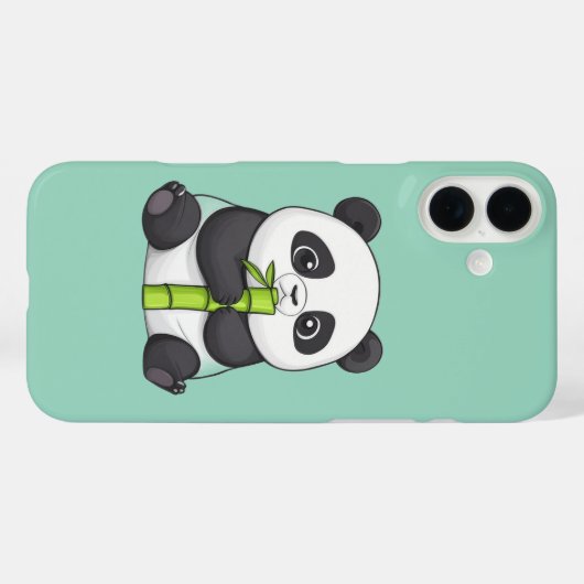 Panda and Its Bamboo Case-Mate iPhoneケース (裏面 (横))