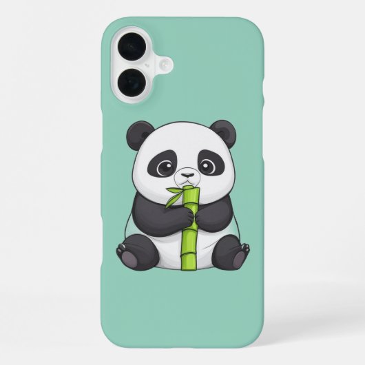 Panda and Its Bamboo iPhoneケース (裏面)
