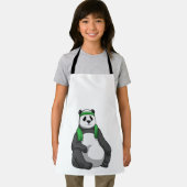 Panda at Fitness with Towel エプロン (インサイチュ)