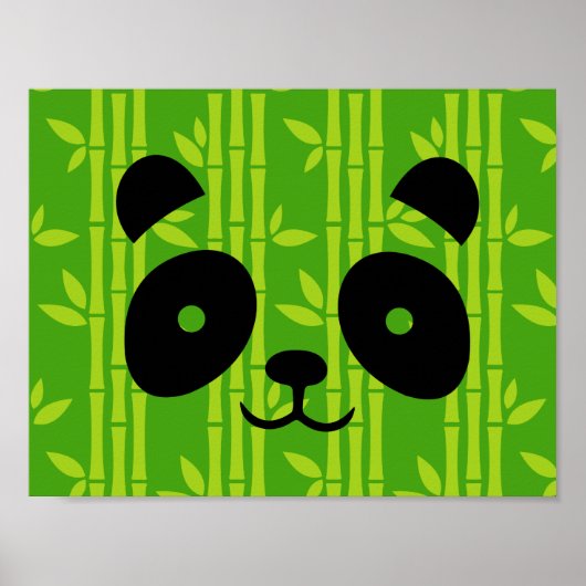 panda_bamboo ポスター (正面)