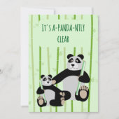 Panda Bamboo Mother’s Day シーズンカード (正面)