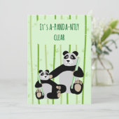 Panda Bamboo Mother’s Day シーズンカード (スタンド正面)