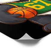 Panda Basketball 67 Gen Alpha Slang Srts Men Boys  ポスター (角)