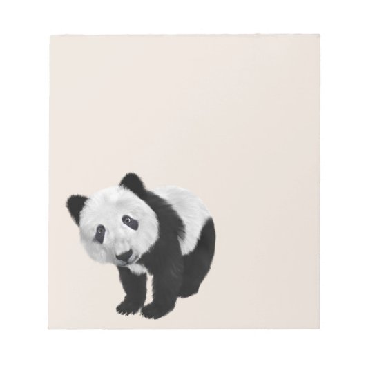 PANDA BEARメモ帳 ノートパッド (正面)