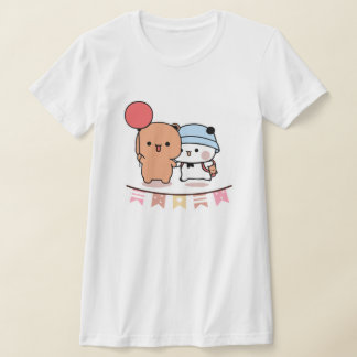 PANDA BEAR、bubu、dudu hugs愛バルーン Tシャツ
