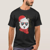 Panda Bear Christmas Tシャツ (正面)