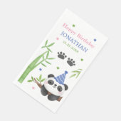 Panda Bear Green Bamboo Kids Birthday  (コーナー)