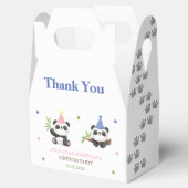 Panda Boy and Girl Joint Birthday フェイバーボックス (オープン)