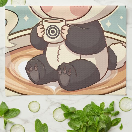  Panda Brew Absorbent Kitchen Dish Towel キッチンタオル (折り畳み)